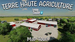 ‘NEW’ MOD MAP “TERRE HAUTE AGRICULTURE” TOUR! ON Farming Simulator 22 (Review) PS5.