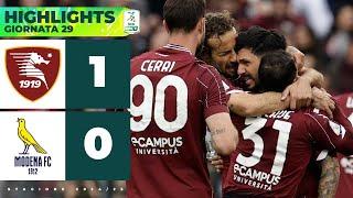 Salernitana-Modena 1-0 | Segna SORIANO e i Granata tornano a vincere | HIGHLIGHTS Serie BKT