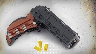 Working Lego Pistol (Double-Barreled)