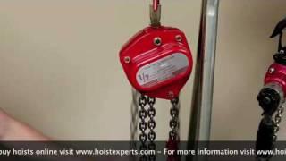 Hand Chain Hoist Demonstration