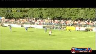 Highlights AC Milan 12-0 Solbiatese - 20/07/2011