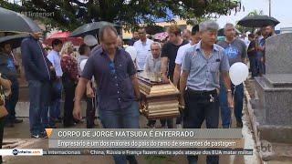 Empresário Jorge Matsuda é enterrado no cemitério de Álvares Machado