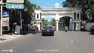 SUASANA JALAN KAWASAN KAMPUS UNSRAT | KOTA MANADO