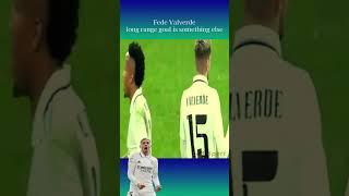 Fede Valverde Long range goal is something else | LFB Sport #short #shortsvideo