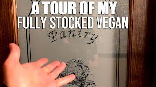 Fully Stocked VEGAN Pantry Tour