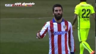 Arda Turan throws his boot at the referee - no red card (28/01/2015)