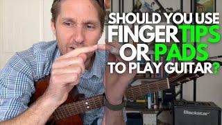 Fingertips vs Pads for Playing Guitar - Tiny Tuesday Tips with sTuart!