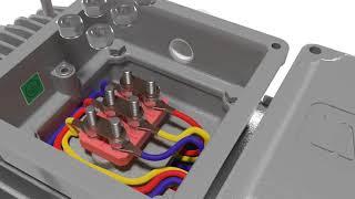 STAR DELTA CONNECTION FOR 3 PHASE MOTORS