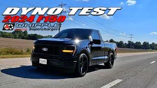 How much power will a Whipple make on a stock 2024 F150 *WE DYNO IT