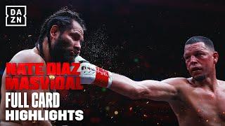 FULL CARD HIGHLIGHTS |  NATE DIAZ VS JORGE MASVIDAL