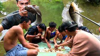 HINDI NAMIN INASAHAN TO!   ANG LAKI! NG AMING NAHULI MAY LIGAW NA ISDA PA  CATCH AND COOK