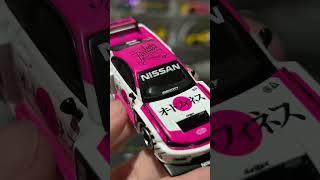 Unboxing and review Mini GT nissan silvia S15 LB super silhouette auto finesse pink