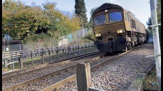 Close Up of Rail Head Treatment Train at Amersham