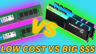 Cheap VS Expensive RAM... DOES IT MATTER?