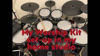 My Worship Kit set-up using a Roland V71 midi'd to a TD50X. Song: "Ain't Nobody" by Cody Carnes