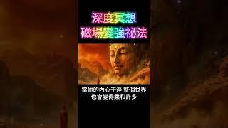 深度冥想，磁場變強的終極祕法：這將改變你的命運軌跡！ #開悟 #覺醒