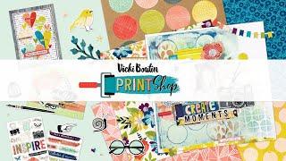 Print Shop by Vicki Boutin | New Paper Collection