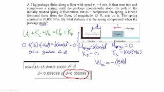 Conservation of Energy Including Work Done by Nonconservative Forces