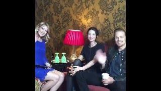 ET | Live with Sam Heughan & Caitriona Balfe