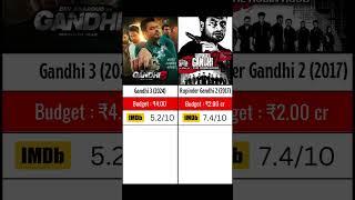 Gandhi 3 Collection vs Rupinder Gandhi 2 comparison| Collection, Hit/Flop | #devkharoud