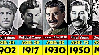 Stalin Transformation From 1 to 74 Year Old