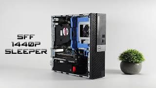 We Built A Small Form Factor Sleeper Gaming PC That Crushes 1440P!