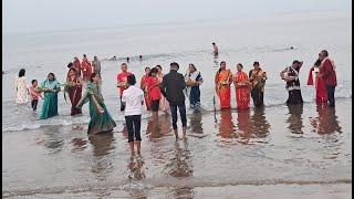 Chhath puja at Miramar beach 8 11 24