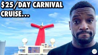 Taking A CHEAP $100 Carnival Cruise | World’s Cheapest Cruises