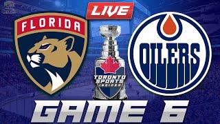 Florida Panthers vs Edmonton Oilers Game 6 LIVE Stream Game Audio | NHL Stanley Cup Finals Hangout