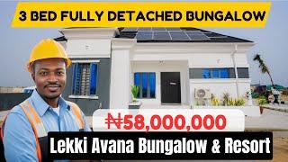 Just Launched: N58 Million Affordable Solar Powered Bungalows | Lekki Avana Bungalow & Resort, Eleko