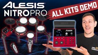 Alesis Nitro Pro Module - All 36 Nitro Kit Sounds Playing Demo