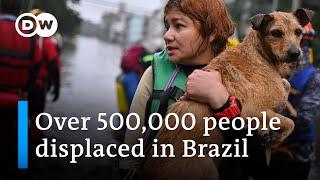 Historic flooding in Brazil – authorities plan 'tent cities' for displaced people | DW News