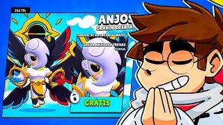 Abri Todos os Novos Stars Drops Em Busca da Nova Skin do Edgar Anjo no Brawl Stars