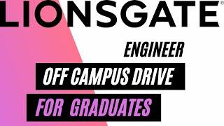 Liongate Off Campus Drive for Engineer