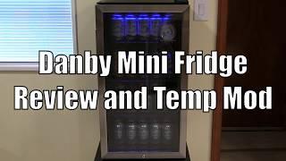 Review - Danby DBC120BLS Mini Refrigerator and How to Make it Colder