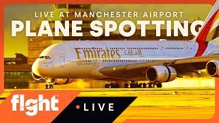 ️ LIVE Manchester Airport Plane Spotting - 23/12/24