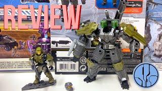 Review: Halo Mark I Prototype Suit. Mega Bloks / Construx. TheSSMotion