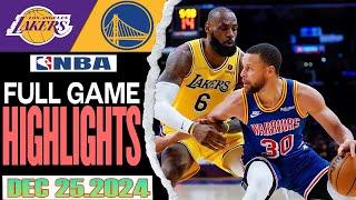 Los Angeles Lakers VS Golden State Warriors FULL Game  Highlights Dec 25,2024 NBA Season 2024-25