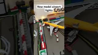 New model airport lights #modelaviation #modelairports #airportlights #fyp