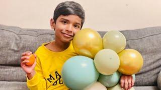 Kids Science Experiment - Popping Balloon with Orange Peel and Science behind it