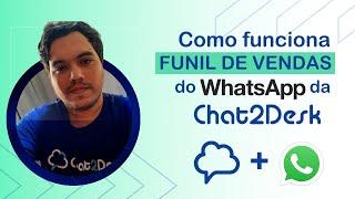 Automação de WhatsApp Marketing - Funil de Vendas Inteligente da Chat2Desk