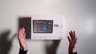 SSL 2+ UNBOXING - Solid State Logic USB AUDIO INTERFACE