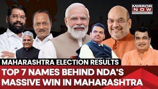 Maharashtra Results: BJP Wins| Amit Shah, Shinde To Fadnavis, Top 7 Names Behind NDA Victory