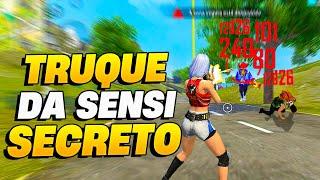 ESSE é o SEGREDO para DAR MUITO CAPA no FREE FIRE (Com Qualquer Sensibilidade)