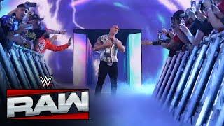 The Rock makes an electrifying entrance: Raw on Netflix highlights, Jan. 6, 2025