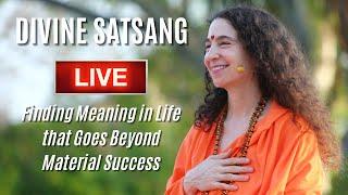 Divine Satsang LIVE with Pujya Sadhviji || 30 Oct 2024