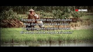 Rangda kali menir (aan anizah)lirik