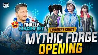 Finally Glacier Set | Luckiest mythic Forge Crate Opening | Pubg Mobile | How Brand