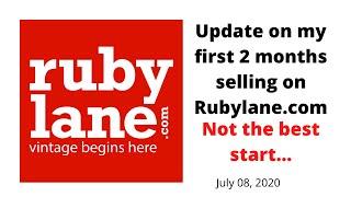 Selling on Rubylane - 2 months in - Is it worth the cost???