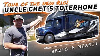 Climb Aboard the Chet Train!! Tour of Uncle Chet's Toterhome!